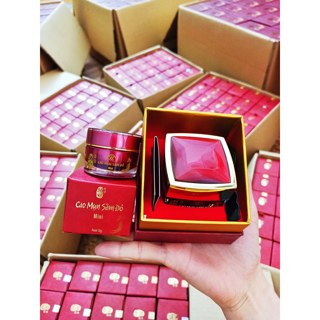 [Chính hãng 100%] Cao Mụn Sâm Đỏ Hũ To 15gr