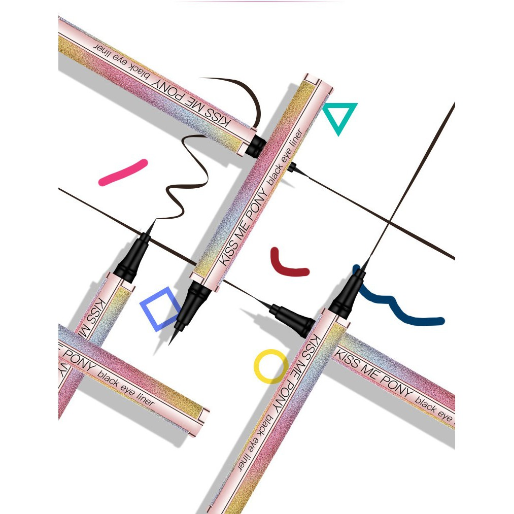 KẺ MẮT BÚT CẦU VÒNG CHÍNH HÃNG NỘI ĐỊA Bút kẻ mắt kim tuyến, Bút kẻ mắt 3D, Kẻ mắt nước, Kẻ mắt dạ Kẻ mắt Hàn Quốc