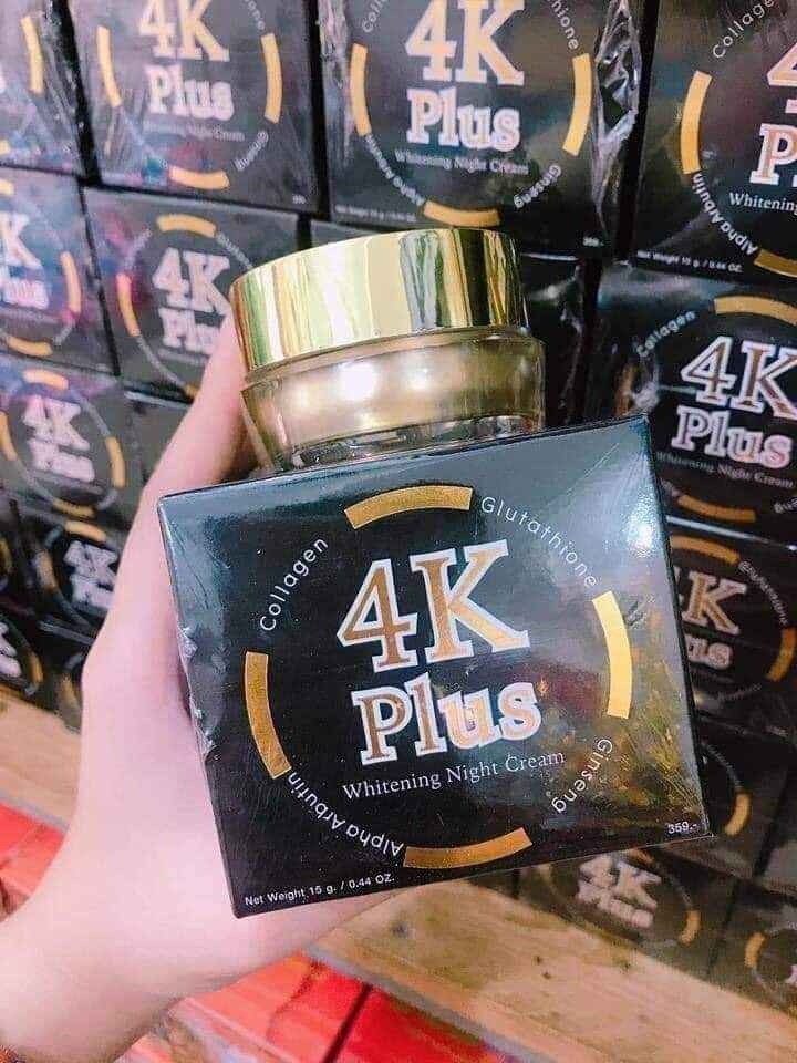 Kem 4k Plus - kem dưỡng trắng da mặt