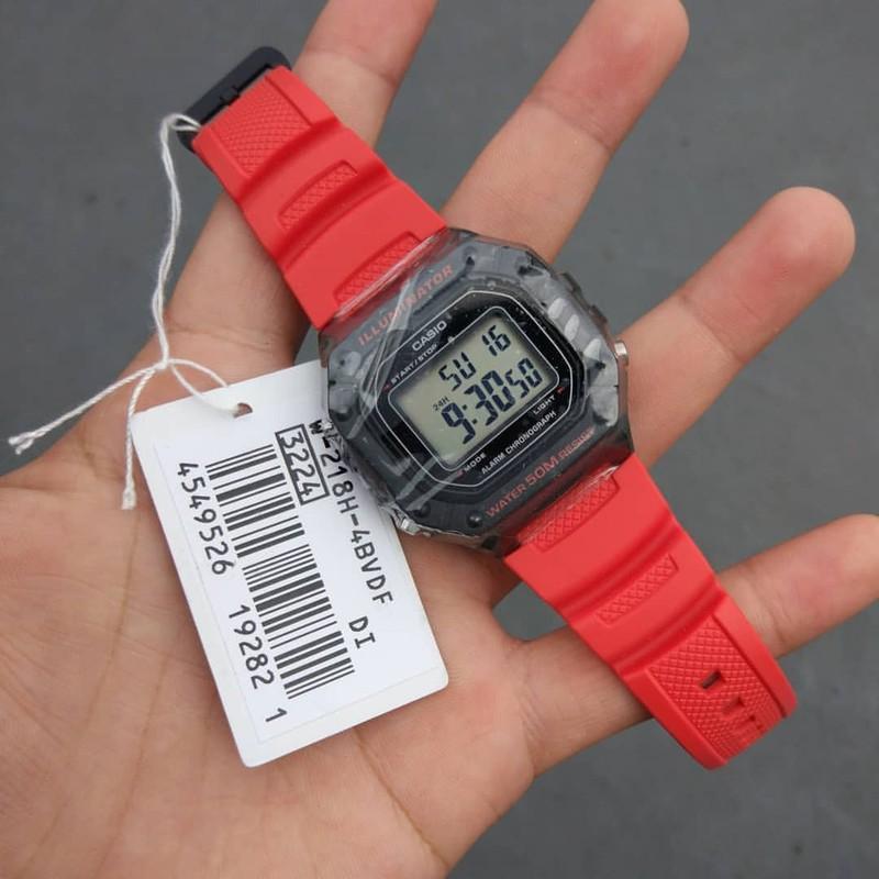 Đồng hồ nam Casio Anh Khuê W-218H-4BVDF