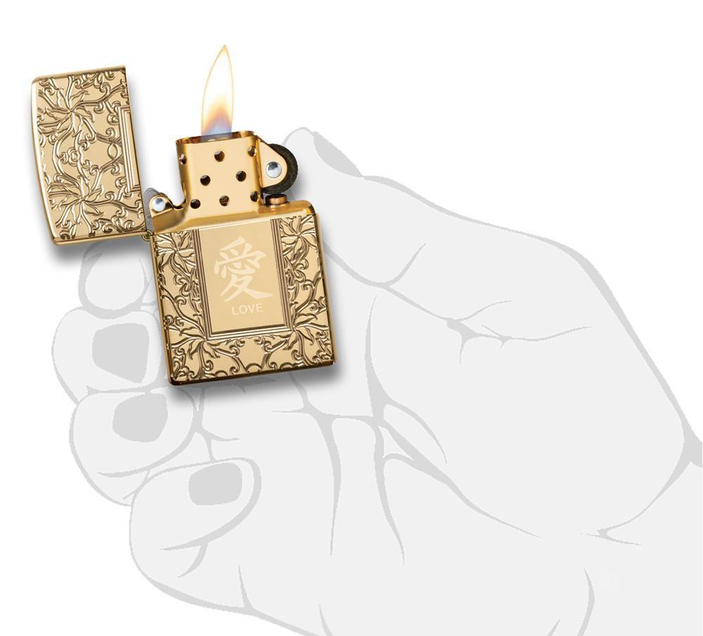 Bật Lửa Zippo Chinese Love 49022