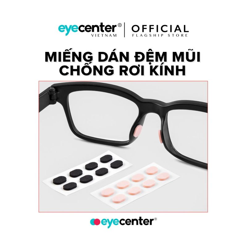 Giá bán Miếng dán đệm mũi chống tuột kính, rơi kính foam EVA Nhật Bản - Bộ 8 miếng nhập khẩu by Eye Center Vietnam