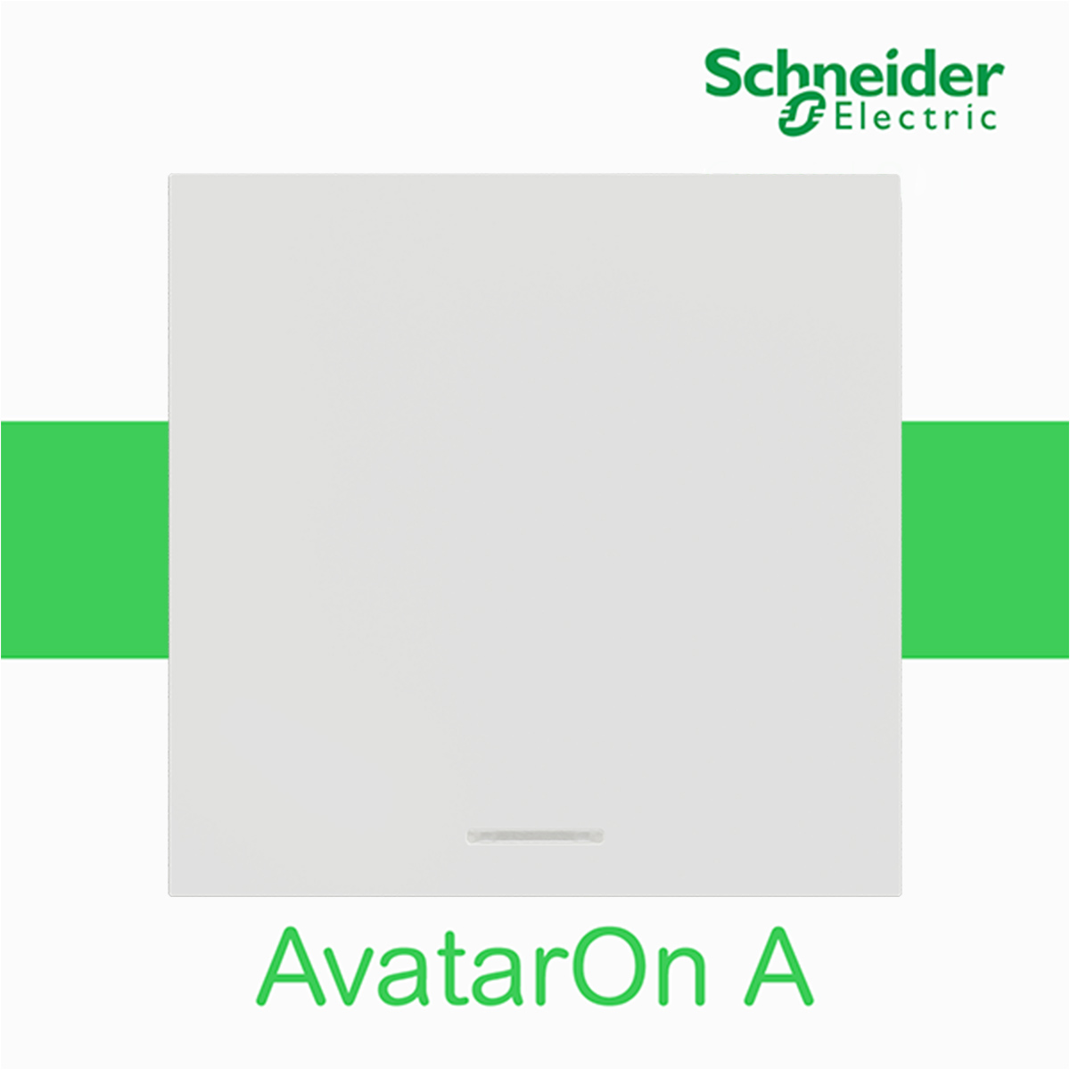 Công tắc 1 chiều 16AX, size E - Mặt 3 thiết bị AvatarOn A Schneider Electric