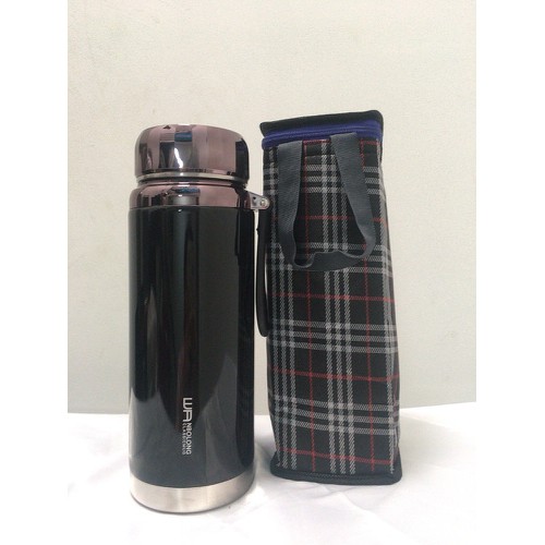 [HCM]Combo Bình Giữ Nhiệt BAOL 1200ml Nắp Kim Cương +Túi 1L2 Thiết Kế Chắc Chắn