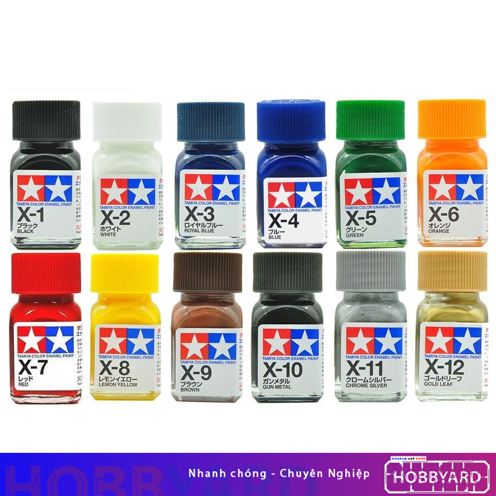 Sơn mô hình Tamiya Enamel gốc dầu X1-X34
