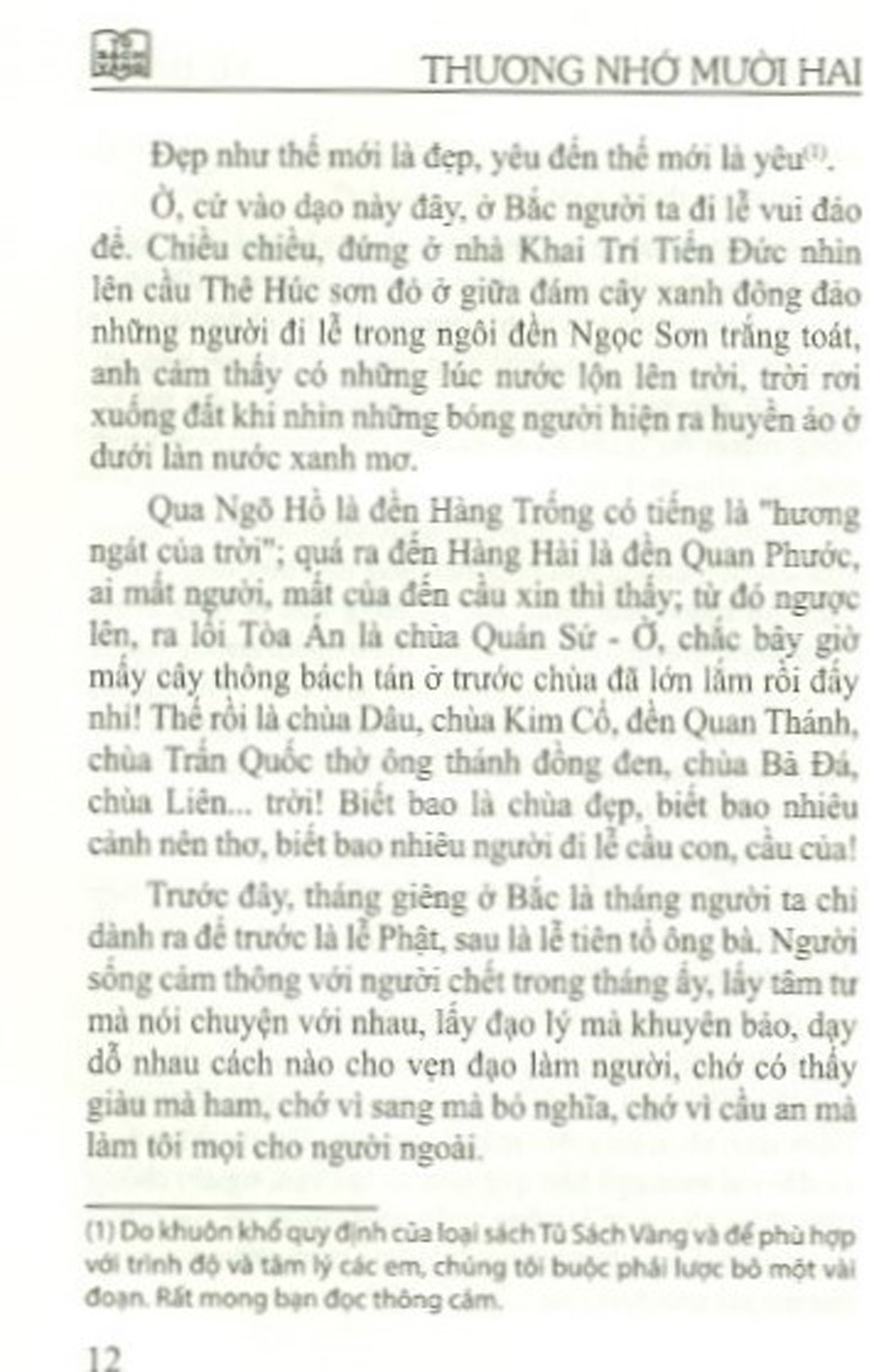 Thương Nhớ Mười Hai