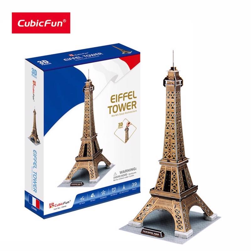 Mô hình giấy 3D CubicFun - Eiffel Tower (France) - C044h