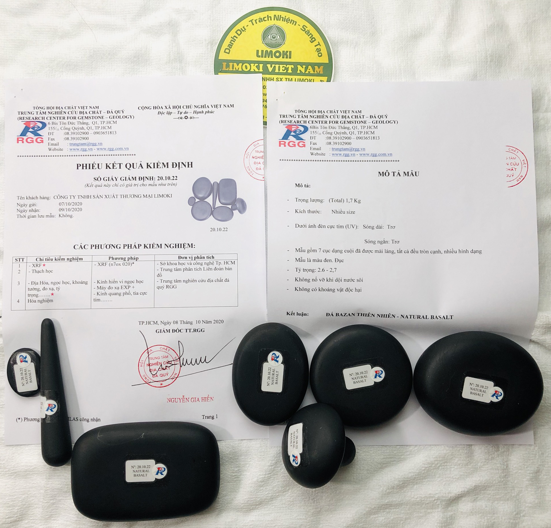 [HCM]Bộ 18 viên ovan và cây ấn huyệt