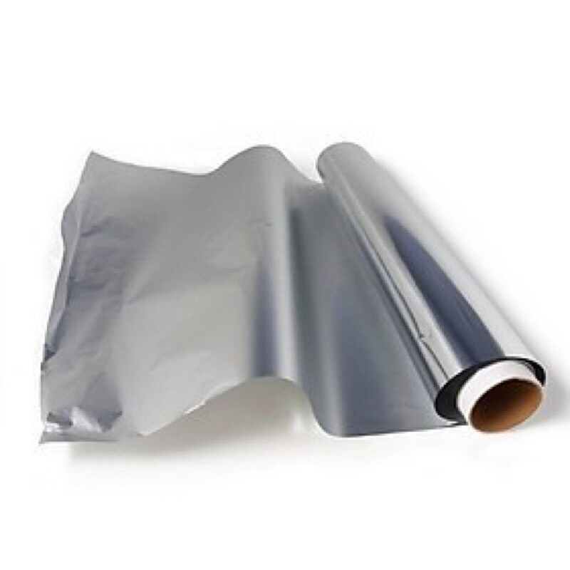 1 Mét giấy bạc nướng thực phẩm - giấy bạc bọc thức ăn giữ nhiệt