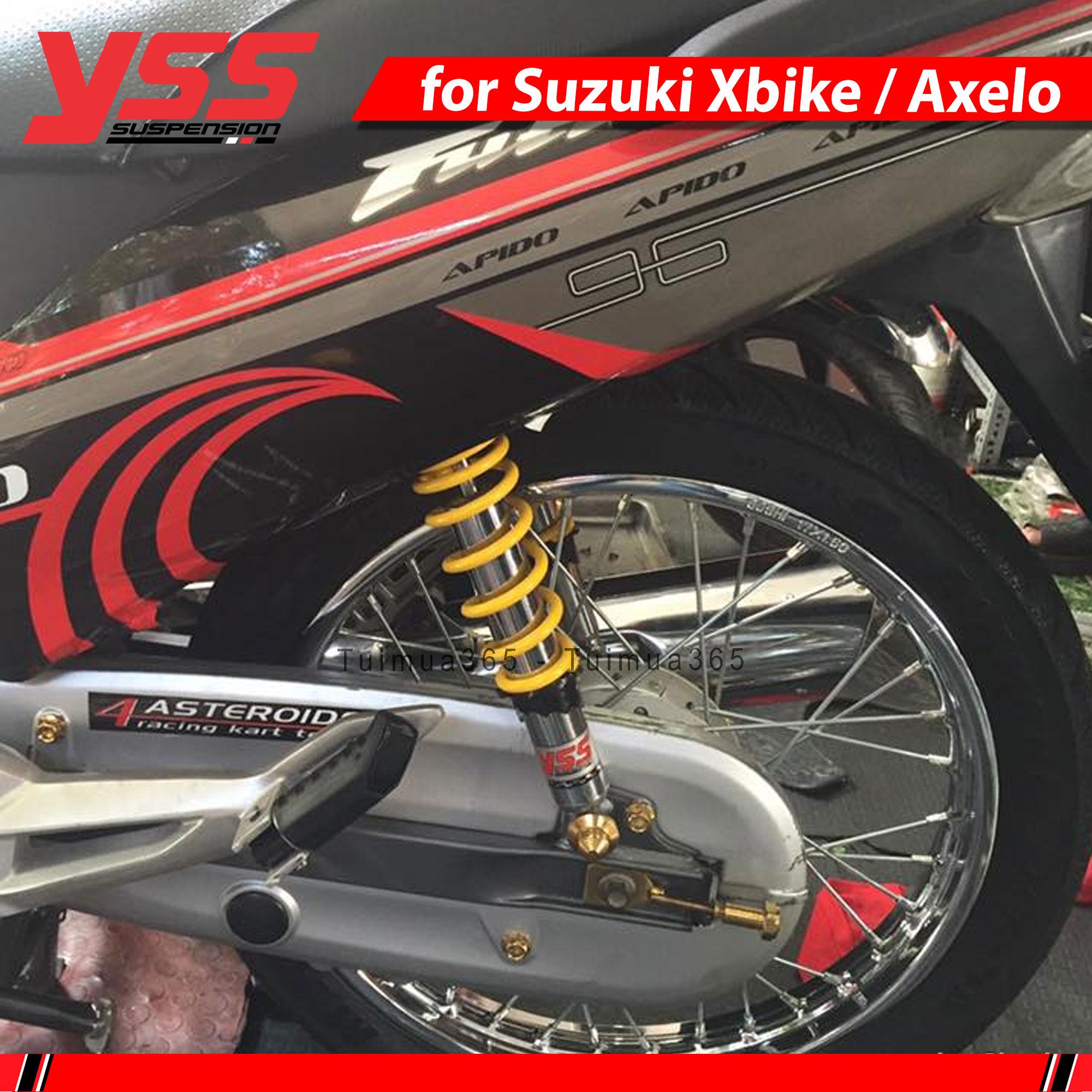 [HCM]Phuộc YSS Nice Crom/Vàng Suzuki Axelo - Xbike ( Thái Lan )
