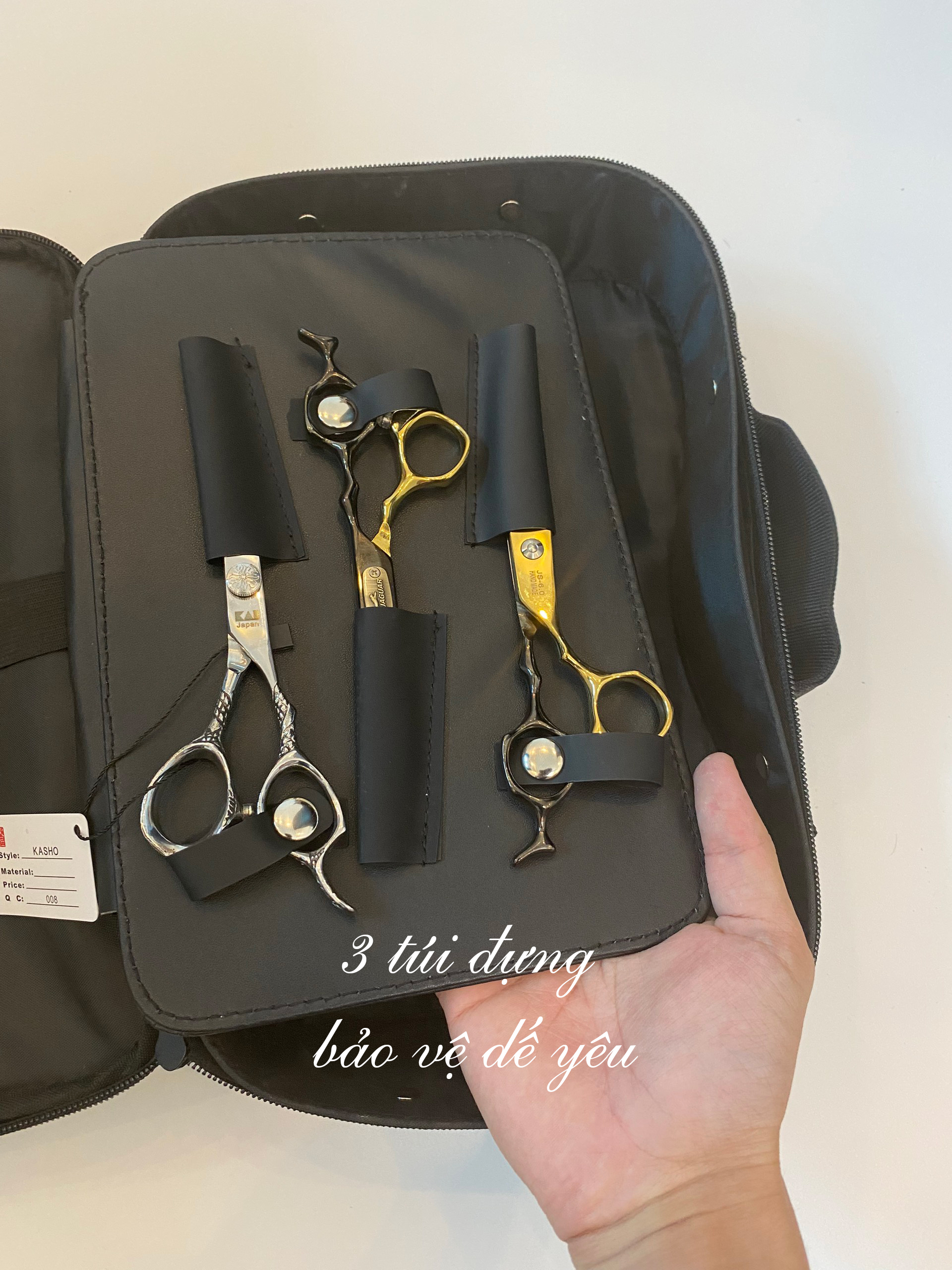 Túi đựng phụ kiện đồ nghề tóc Toni&Guy