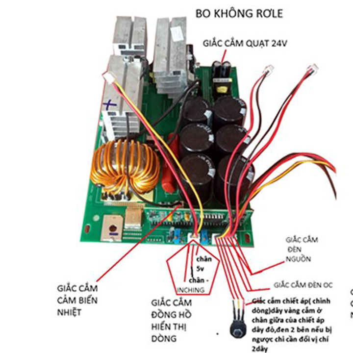 Bo máy hàn IGBT đủ bộ