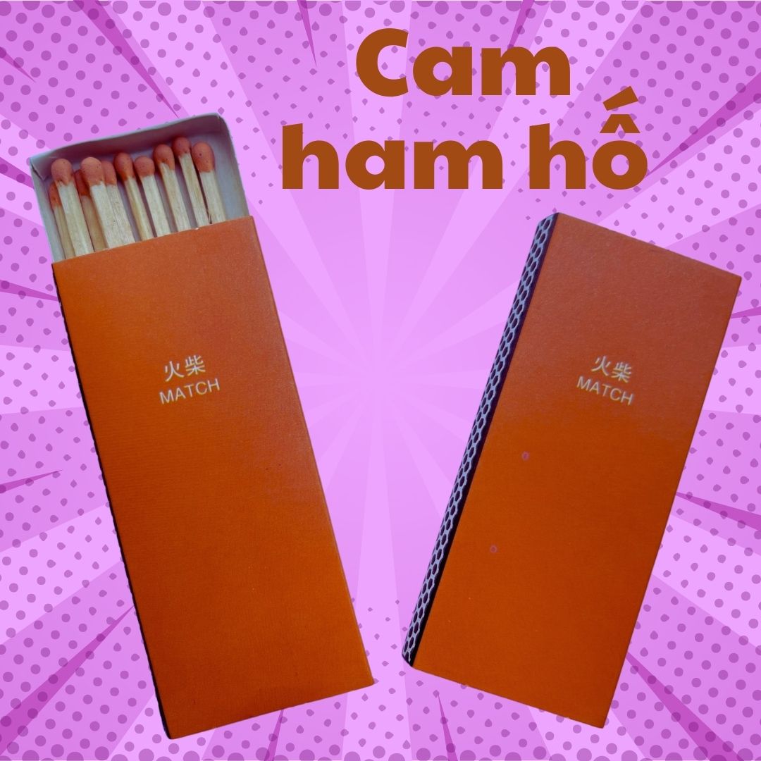 DIÊM DÀI ĐỐT NẾN THƠM NHIỀU MÀU SẮC