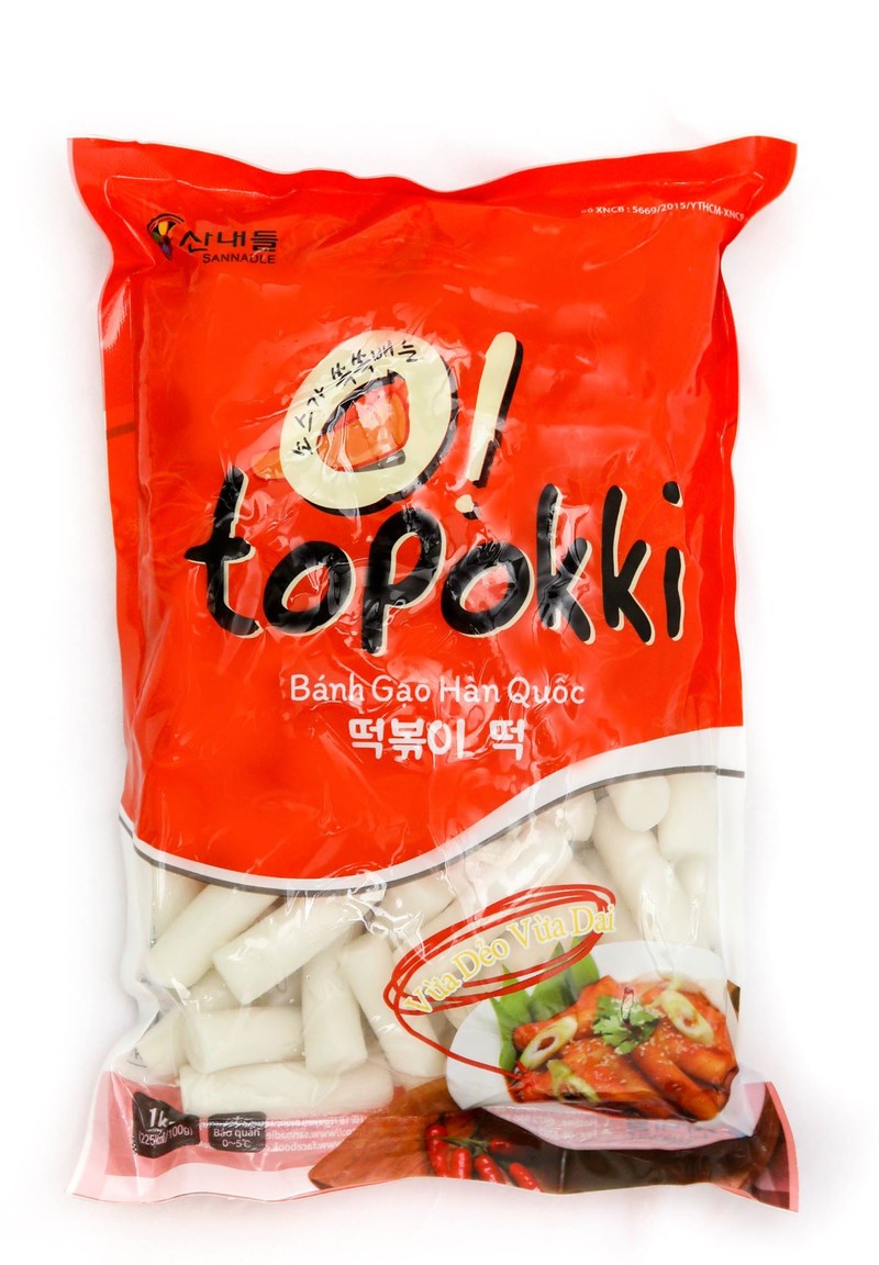 500g bánh gạo tokbokki Hàn Quốc ( truyền thống) - doanvat_hangduong