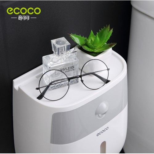Hộp Đựng Giấy Vệ Sinh 2 Tầng Ecoco Lớn