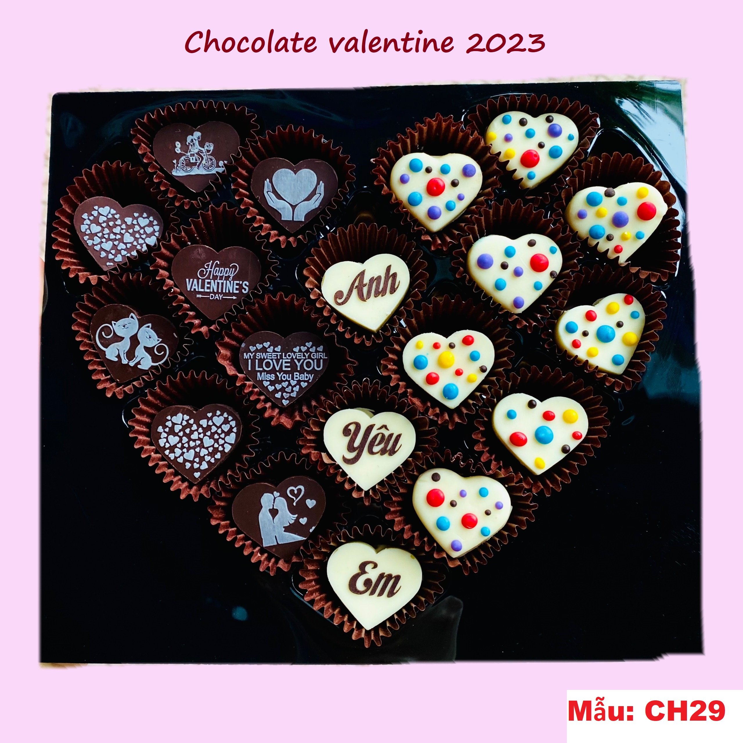 Socola valentine cao cấp 2024