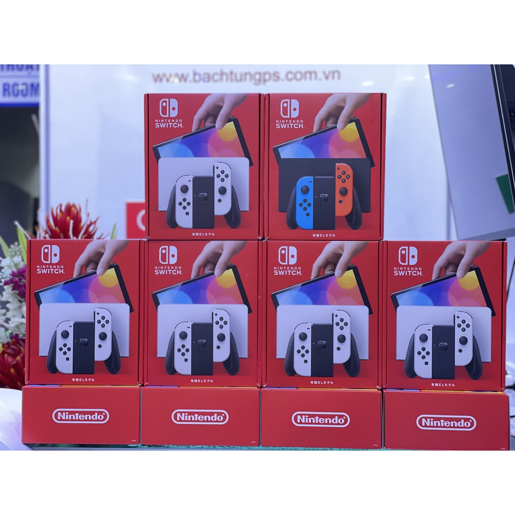 Máy chơi game Nintendo Switch OLED mẫu mới nhất