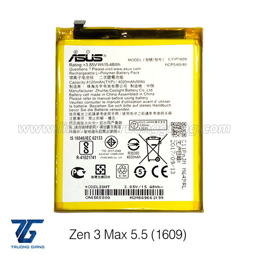 Pin asus zenfone 3 max 5.5 inch ZC553KL