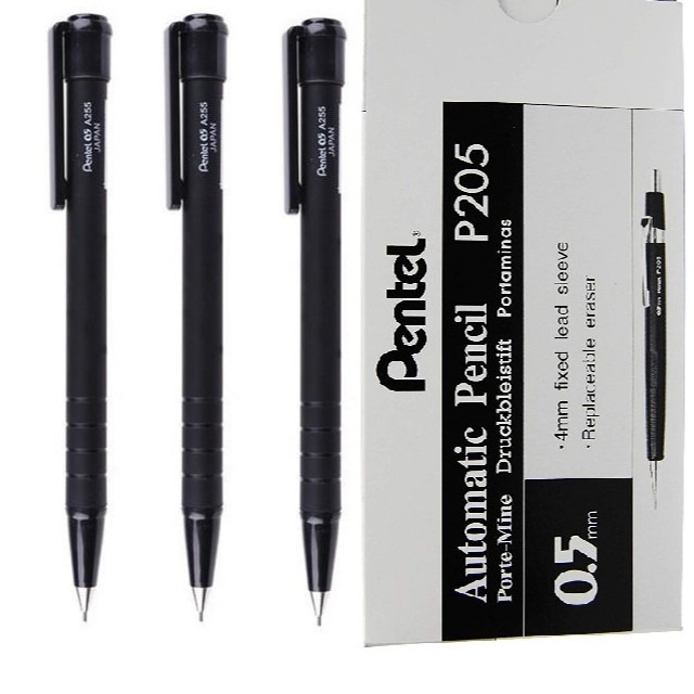 Bút chì bấm pentel 0.5 a255 japan