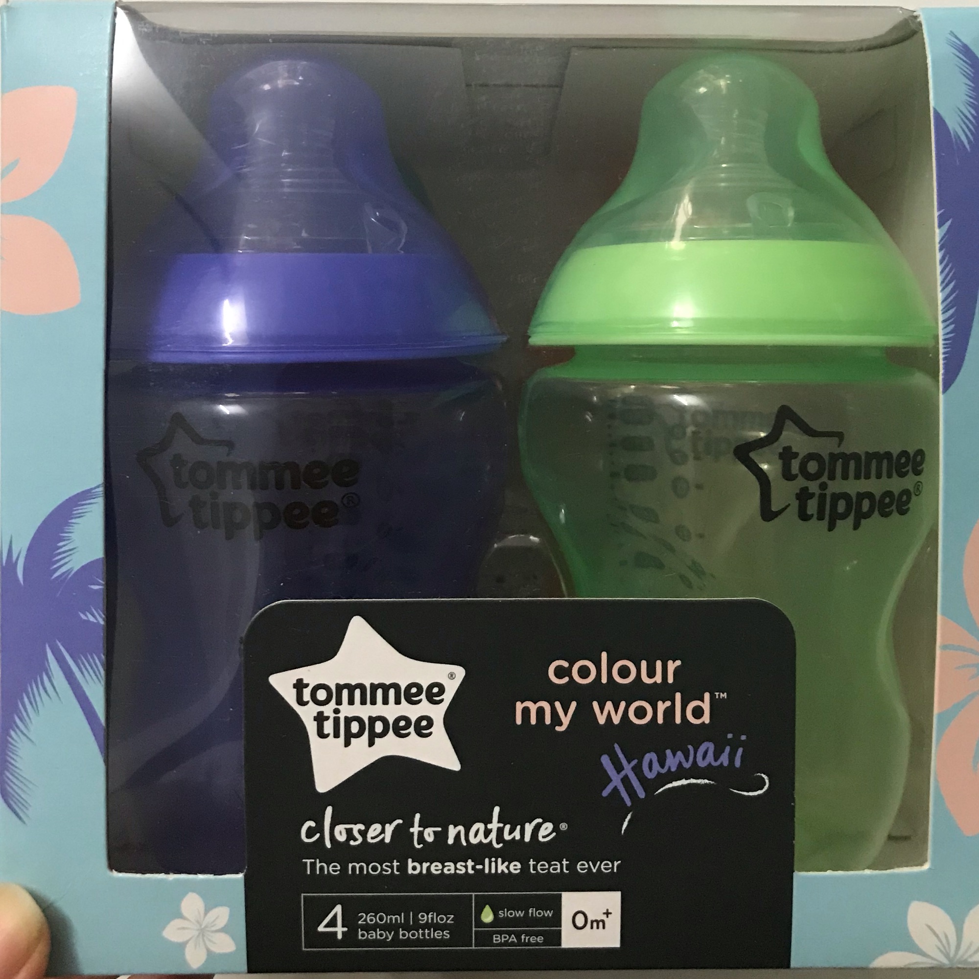 [HCM]Bình sữa Tommee Tippee cho bé combo 4 bình 260ml ( Hàng Bill Anh )
