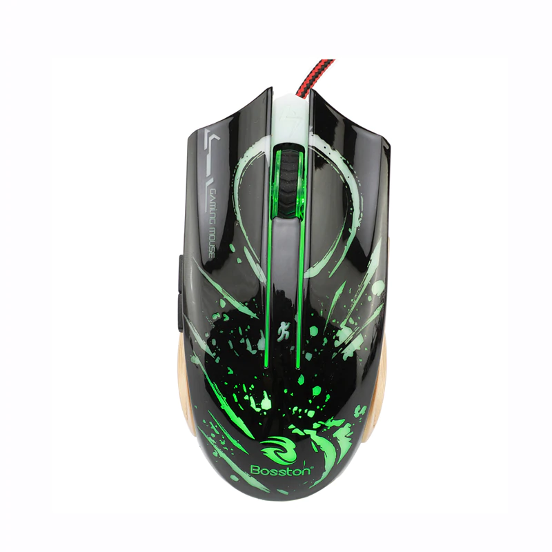 [HCM]Chuột Gaming LED RGB Bosston GM100