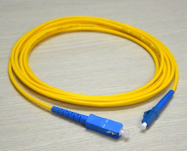 Dây nhảy quang Singlemode SC/UPC-LC/UPC phi 2.0/3.0mm Simplex - Chiều dài theo yêu cầu