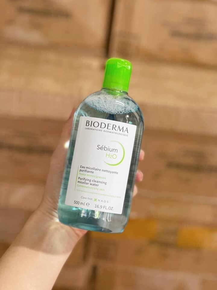 Nước tẩy trang Bioderma 500ml Pháp