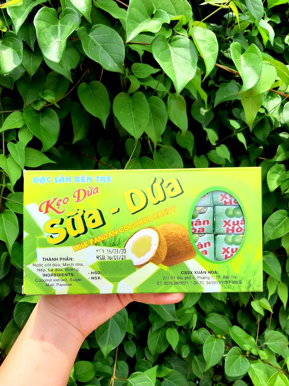 combo 3 hộp kẹo sữa dừa siêu ngon