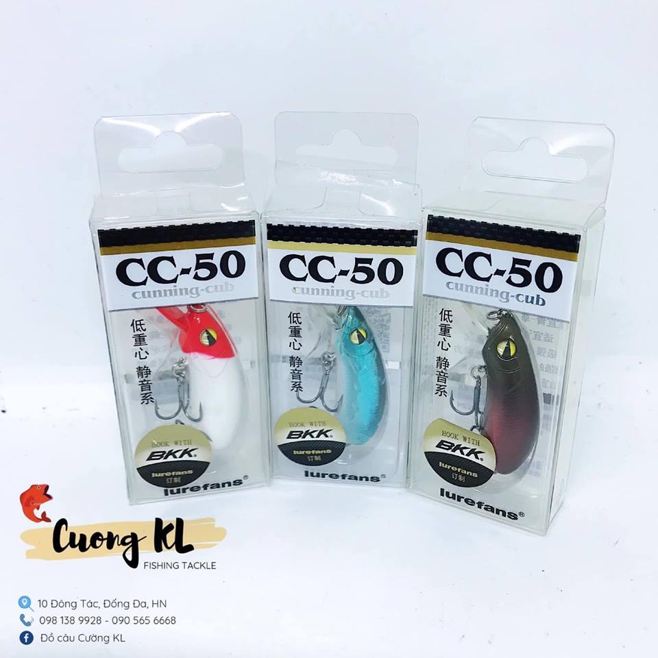 Mồi giả câu cá CC50, CC60 và CC60s