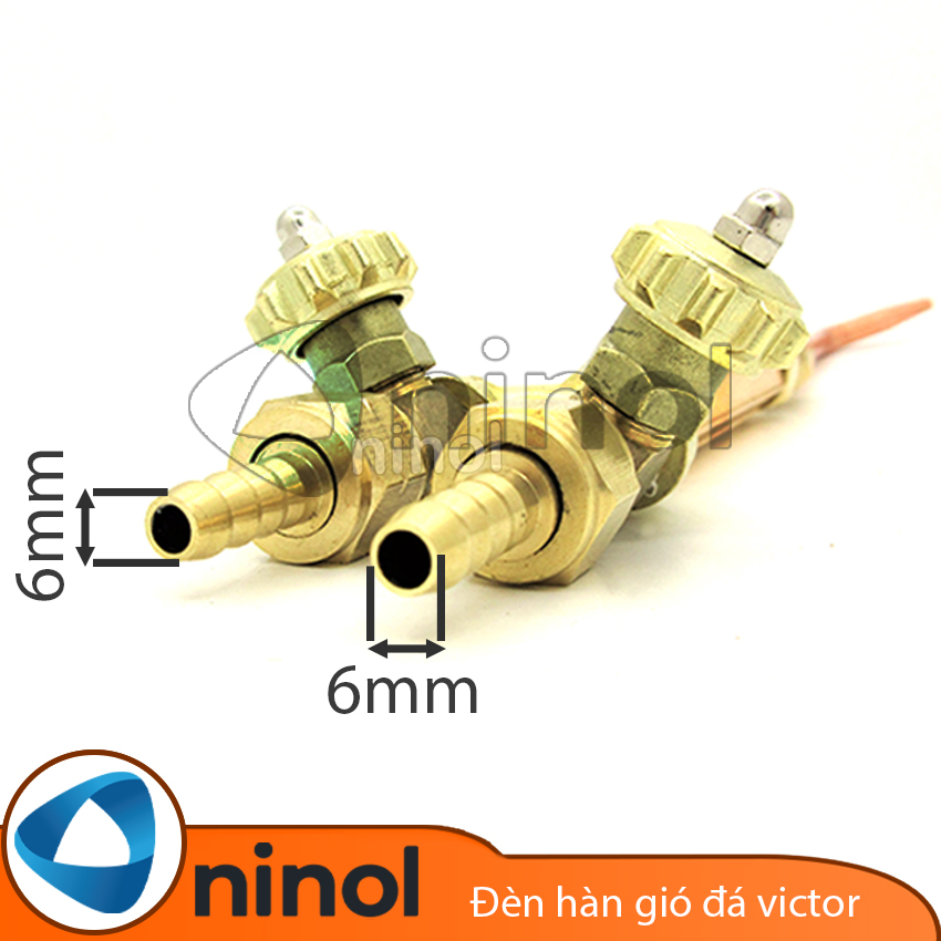 Đèn hàn gió đá Victor thân thau