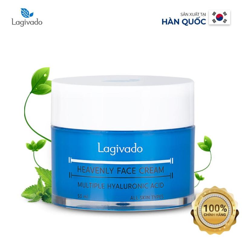 Kem Dưỡng Da Mặt chính hãng Hàn Quốc Lagivado Heavenly Face Cream dưỡng ẩm giúp da trắng sáng 50 ml – Màu xanh dương cao cấp