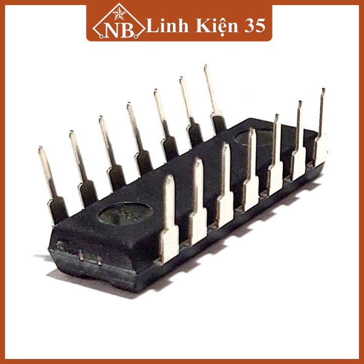 IC logic 74HC03 2-Input NAND DIP14