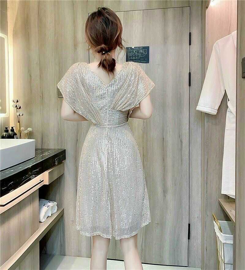 FreeshipMAX[HCM] ĐẦM XOÈ KIM SA CÁNH TIÊN CAO CẤP