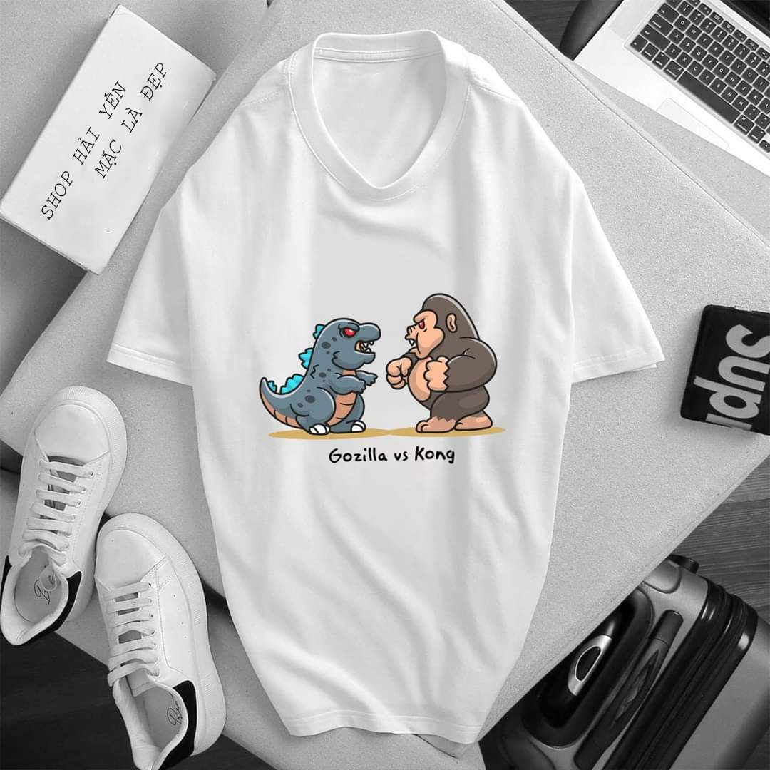 ÁO TRẮNG, ĐEN IN HÌNG CỰC NGẦU