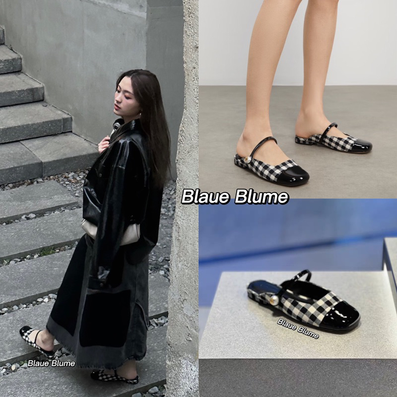 New mule C.N.K 2023 - Sục đính ngọc charm hoa