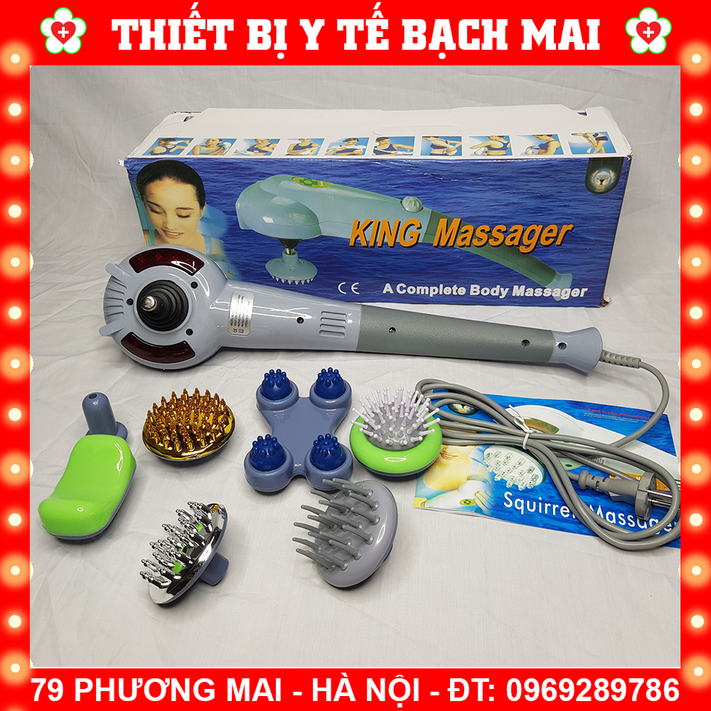 Máy Đấm Lưng 7 Đầu KING MASSAGER