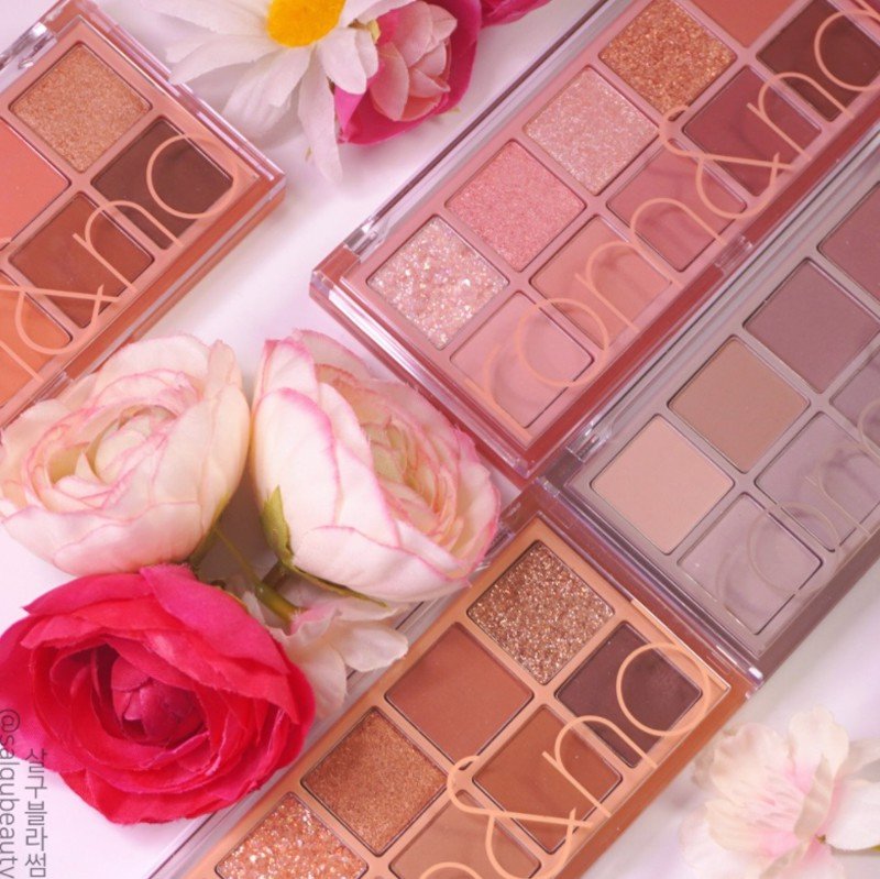 Bảng Phấn Mắt 10 Màu Siêu Lấp Lánh Romand Better Than Eye Palette