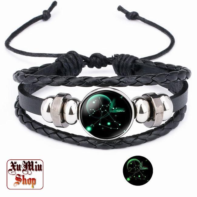 Vòng tay dạ quang chòm sao hoàng đạo XM05 - Nhân Mã