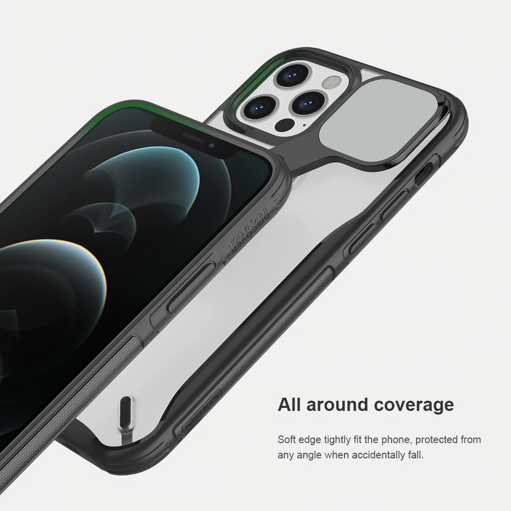 [ỐP LƯNG BẢO VỆ CAMERA] iPhone 12/ 12 Pro/ 12 Pro Max hiệu Nillkin Cyclops Case