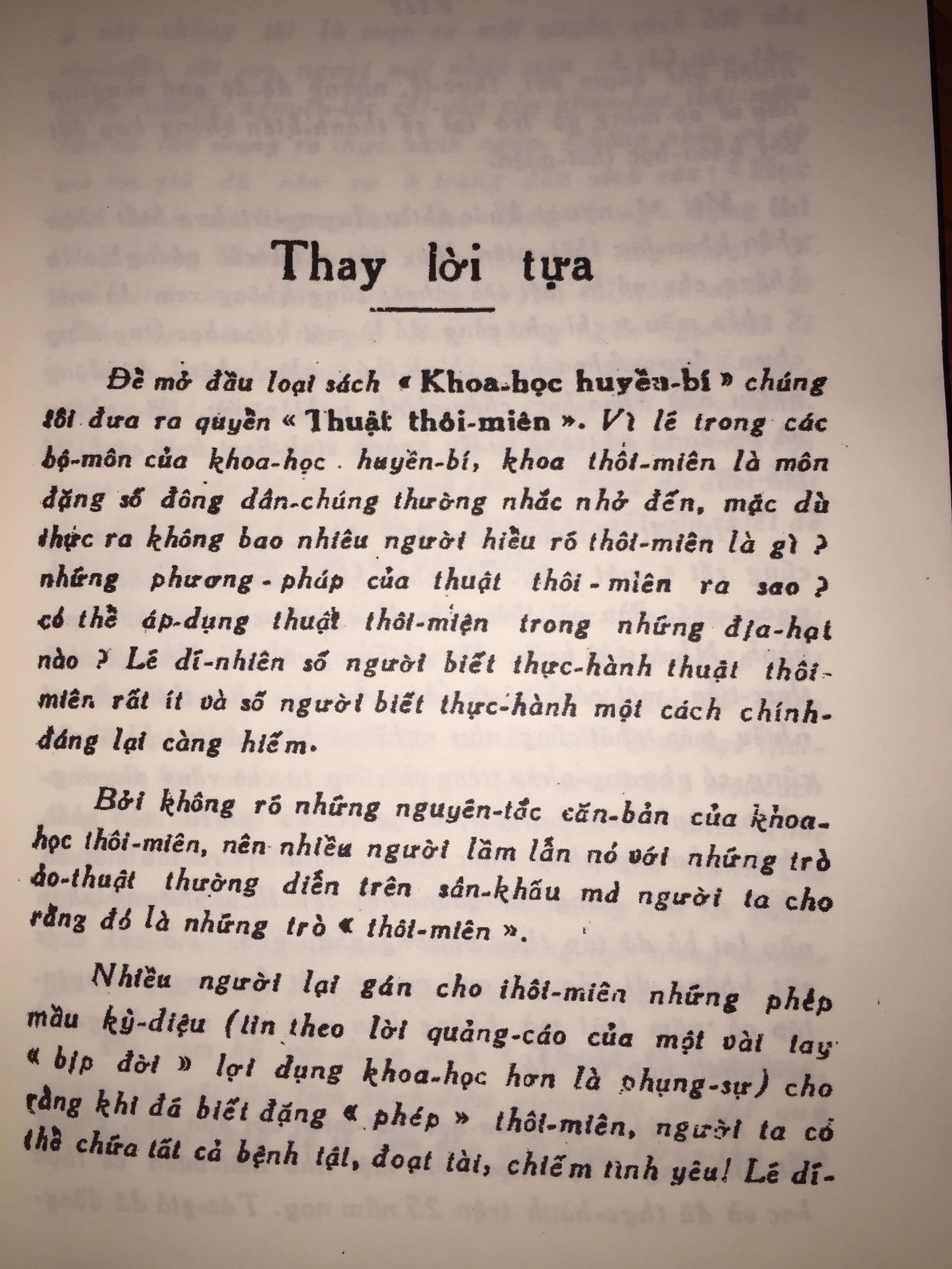 Sách Thuật Thôi Miên
