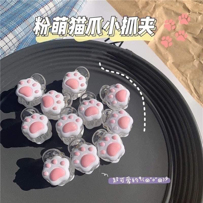 Kẹp tóc chân mèo đáng yêu