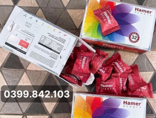 32 viên kẹo sâm Hamer Candy TẶNG 4 Viên [chuẩn auth date 2024] Tăng Cường Sinh Lí Nam Giới - Chính Hãng Từ Mỹ thumbnail