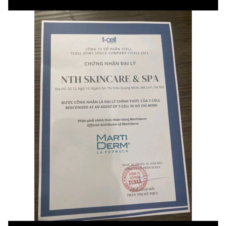 [Hàng công ty] Tổng hợp minisize Martiderm