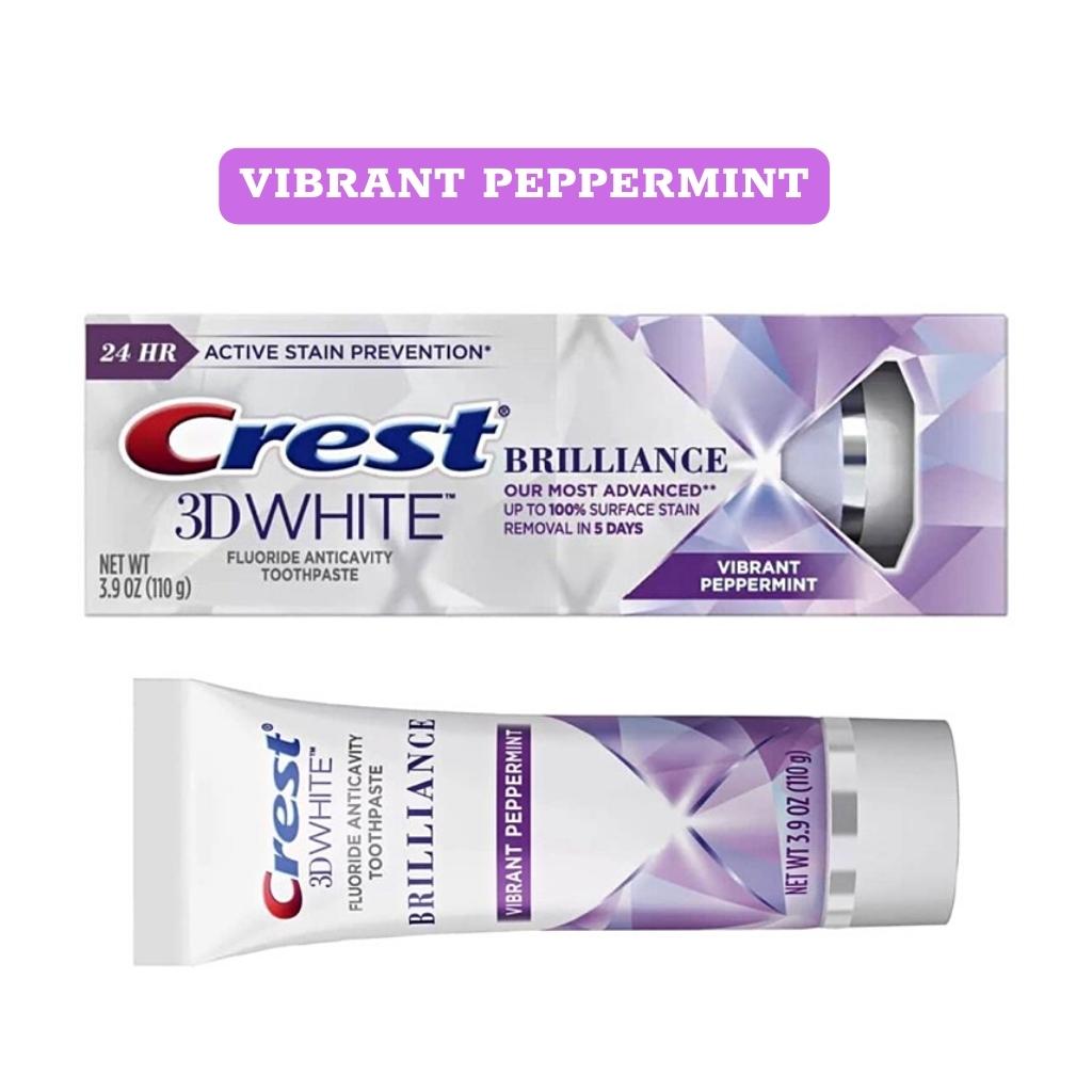 Kem đánh răng Crest 3D White Brilliance 110gr Hàng Mỹ
