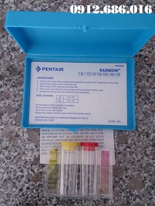 Bộ Test thử nước hồ bơi Pentair