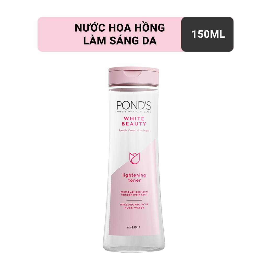 HCMNước Hoa Hồng Ponds White Beauty Lightening Toner 150ml