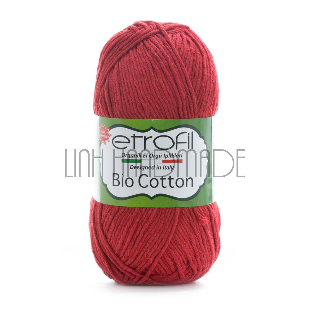 Cuộn len sợi cotton organic Etrofil Bio Cotton