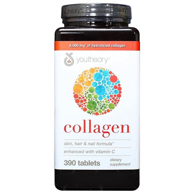 Collagen 390 viên collagen Youtheory Advanced Type 1,2&3