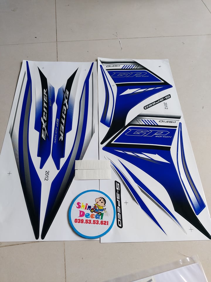 Tem lụa exciter 135 mẫu 2012
