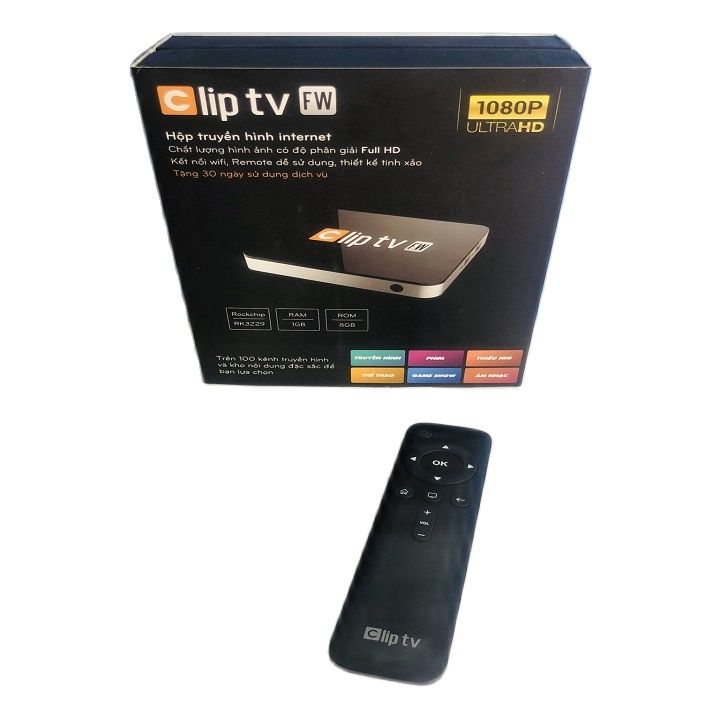 Điều khiển sử dụng cho đầu thu Clip TV